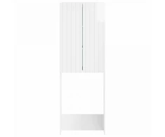 Tualeto spintelė ZWOLLE Itin blizgi balta 66 x 25,5 x 190 cm