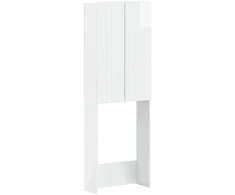 Tualeto spintelė ZWOLLE Itin blizgi balta 66 x 25,5 x 190 cm