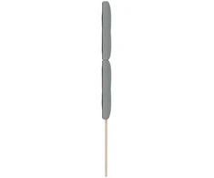 Aukščio reguliuojamas atlošas Šviesiai pilka 80 cm audinys