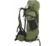Turistinė kuprinė, uniformnė žalia, 100L, oksfordo audinys