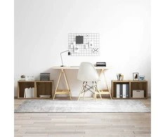 TV staliukas TV spintelių komplektas 4 pcs Amatininkų ąžuolas