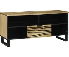 TV staliukas TV vienetai su stalčių Ruda 105 x 33 x 46 cm Apdirbta mediena