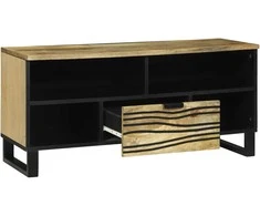 TV staliukas TV vienetai su stalčių Ruda 105 x 33 x 46 cm Apdirbta mediena