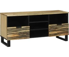TV staliukas TV vienetai su stalčių Ruda 100 x 33 x 46 cm Apdirbta mediena