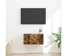 TV staliukas TV sieninė spintelė 60 x 31 x 29,5 cm Rūkyta ąžuolas