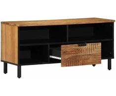 Televizoriaus spintelė Ruda 100 x 33 x 46 cm Kietas mango medis