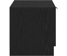 TV staliukas Televizoriaus spintelė 2 pcs Juodas ąžuolas 80 x 35 x 36,5 cm
