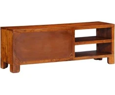 TV Spintelė Daugiaspalvė 110x30x40 Akacijos masyvo