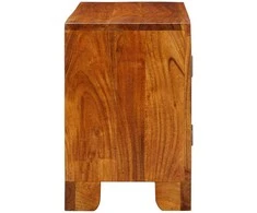 TV Spintelė Daugiaspalvė 90x30x45 Akacijos masyvo