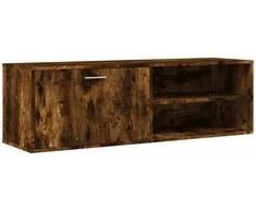 TV staliukas TV spintelė, dūminio ąžuolo, 120x34x37cm, apdirbta mediena