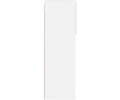 TV staliukas TV spintelė su LED lemputėmis, baltos spalvos, 40,5x30x90cm