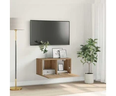 TV staliukas TV spintelių komplektas Ruda 60 x 30 x 30 cm Apdirbta mediena