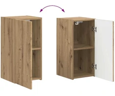 TV staliukas TV spintelių komplektas 4 pcs Amatininkų ąžuolas