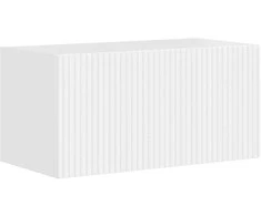 TV staliukas TV spintelių komplektas 5 pcs Aukštai blizganti balta