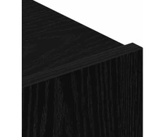 TV staliukas TV spintelių komplektas 4 pcs Juodas ąžuolas 100 x 30 x 30 cm