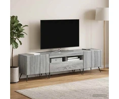 TV staliukas LED televizoriaus spintelė BREDA 3 vnt. Pilka Sonoma