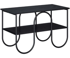 TV staliukas 80 x 40 x 50 cm Juodojo ąžuolo Apdirbta mediena