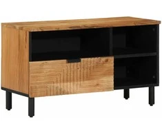 Televizoriaus spintelė Ruda 80 x 33 x 46 cm Kietas mango medis