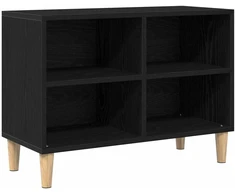 TV staliukas Televizoriaus spintelė Juodas ąžuolas 69,5 x 30 x 50 cm