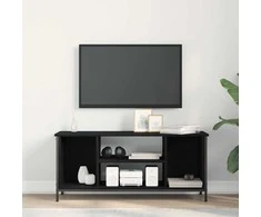 TV staliukas Televizoriaus spintelė Juodas ąžuolas 102 x 35 x 45 cm