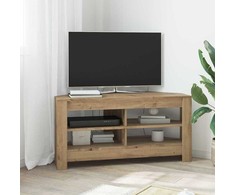 TV staliukas KampinėTVspintelė Amatininkų ąžuolas 102 x 40,5 x 45 cm