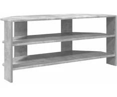 TV staliukas KampinėTVspintelė Betono pilka 102x40,5x45cm Apdirbta mediena