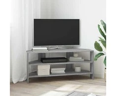 TV staliukas KampinėTVspintelė Pilkas Sonoma 102x40,5x45cm Apdirbta mediena