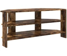 TV staliukas KampinėTVspintelė Rūkyta ąžuolas 102x40,5x45cm Apdirbta mediena