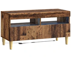 TV staliukas LED televizoriaus spintelė Sendintos medienos Apdirbta mediena