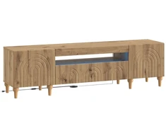 TV staliukas LED televizoriaus spintelė ALKMAAR Artisano ąžuolo