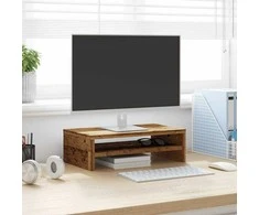 TV staliukas monitoriaus stovas Old Wood 42x24x13 cm Engineered Wood