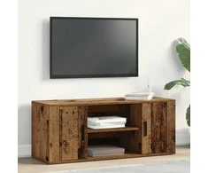 TV staliukas Televizoriaus spintelė Sena mediena 100 x 35 x 40 cm