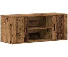 TV staliukas Televizoriaus spintelė Sena mediena 100 x 35 x 40 cm