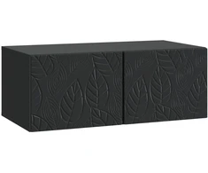 TV staliukas Sieninė TV spintelė 78,5 x 41 x 30 cm Juoda Apdirbta mediena