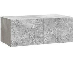 TV staliukas Sieninė TV spintelė 98 x 31 cm Betono pilka Apdirbta mediena