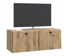 TV staliukas Sieninė TV spintelė 78,5 x 31 x 30 cm Artisano ąžuolo