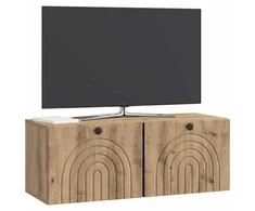 TV staliukas Sieninė TV spintelė Artisano ąžuolo 78,5 x 31 x 30 cm