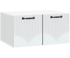 TV staliukas Sieninė TV spintelė Balta 59,5 x 41 x 30 cm Apdirbta mediena