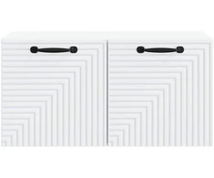 TV staliukas Sieninė TV spintelė Balta 59,5 x 31 x 30 cm Apdirbta mediena