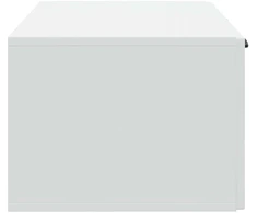 TV staliukas Sieninė TV spintelė Balta 59,5 x 41 x 30 cm Apdirbta mediena