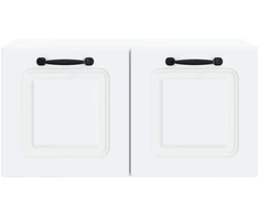 TV staliukas Sieninė TV spintelė Balta 59,5 x 31 x 30 cm Apdirbta mediena