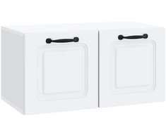 TV staliukas Sieninė TV spintelė Balta 59,5 x 31 x 30 cm Apdirbta mediena