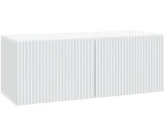 TV staliukas Sieninė TV spintelė Balta 78,5 x 31 x 30 cm Apdirbta mediena