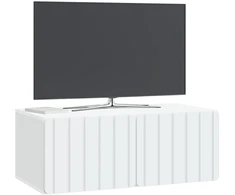 TV staliukas Sieninė TV spintelė Balta 78,5 x 41 x 30 cm Apdirbta mediena