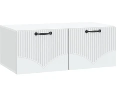 TV staliukas Sieninė TV spintelė Balta 78,5 x 41 x 30 cm Apdirbta mediena