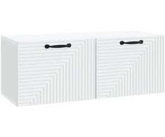 TV staliukas Sieninė TV spintelė Balta 78,5 x 31 x 30 cm Apdirbta mediena