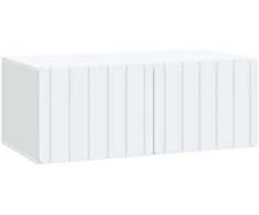 TV staliukas Sieninė TV spintelė Balta 78,5 x 41 x 30 cm Apdirbta mediena