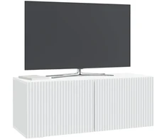 TV staliukas Sieninė TV spintelė Balta 78,5 x 31 x 30 cm Apdirbta mediena