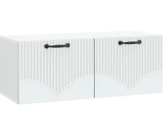 TV staliukas Sieninė TV spintelė Balta 78,5 x 31 x 30 cm Apdirbta mediena