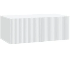 TV staliukas Sieninė TV spintelė Balta 78,5 x 41 x 30 cm Apdirbta mediena